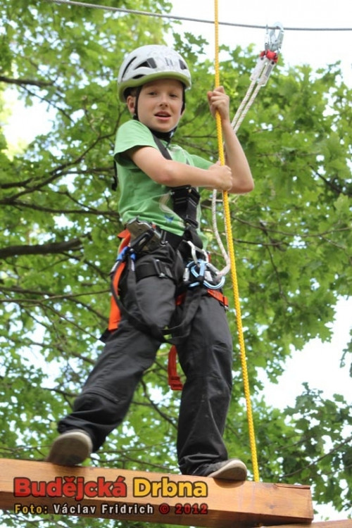 Na Máji se otevřel nový lanový park