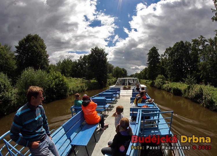 Návrat do Budějc lodí po Vltavě