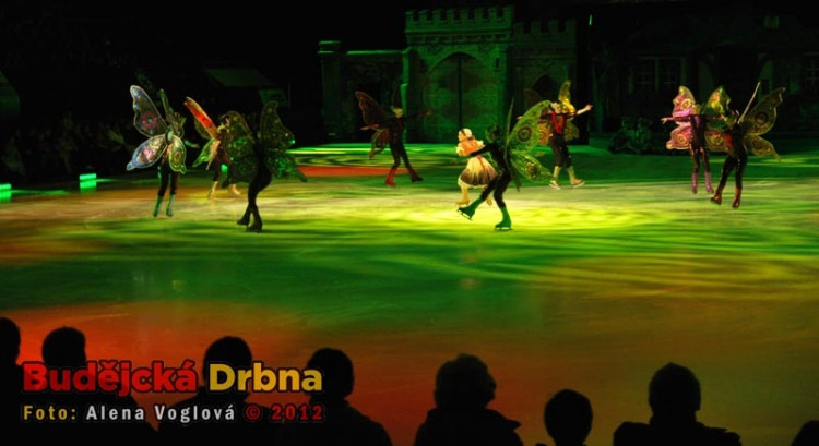 Popelka na ledě. Diváci byli ohromeni velkolepou show