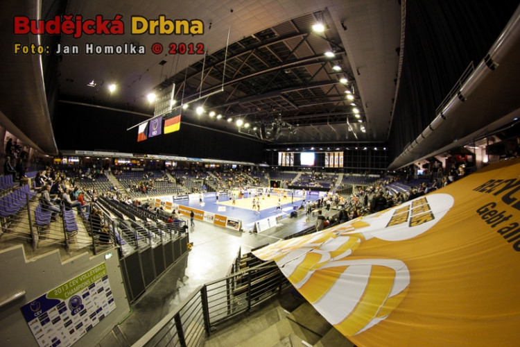 Volejbalový zápas Berlína proti Jihostroji