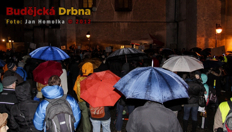 Další protest proti krajské koalici ČSSD a KSČM