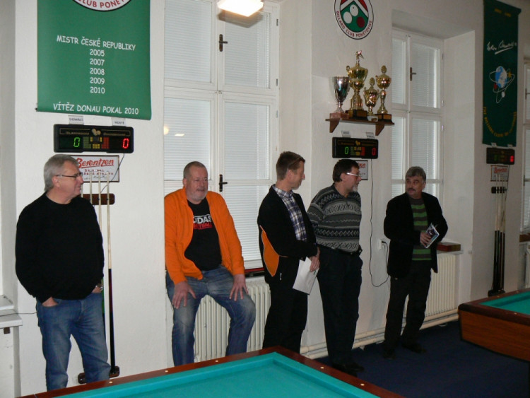 Tradiční turnaj osobností, novinářů a sponzorů v kulečníku