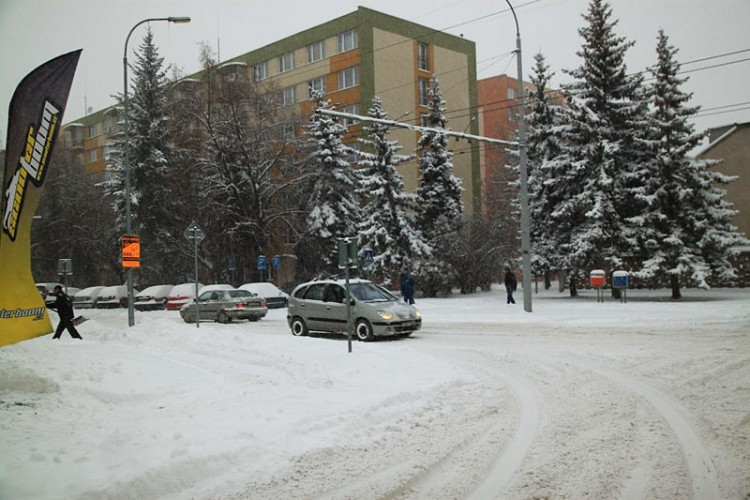 Palackého náměstí (17.1.2013). Foto Jaroslav Mašek