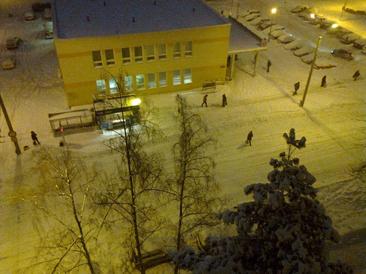 Sídliště Šumava (17.1.2013). Foto Monika Adámková