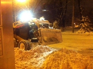 Poliklinika sever (18.1.2013). Foto Lukáš Pazourek