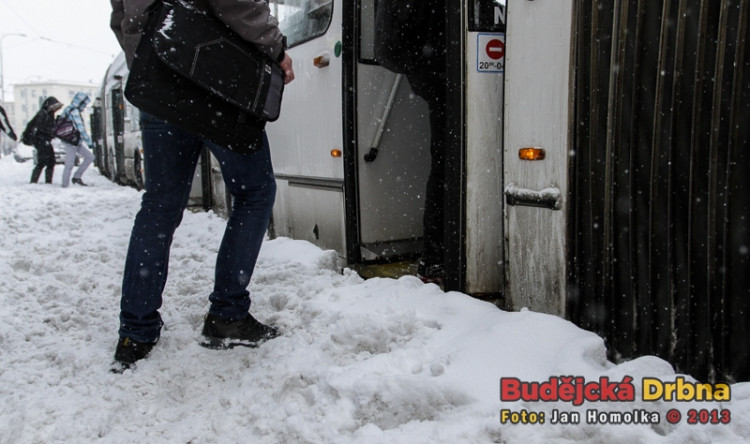 U hlavní pošty (17.1.2013)