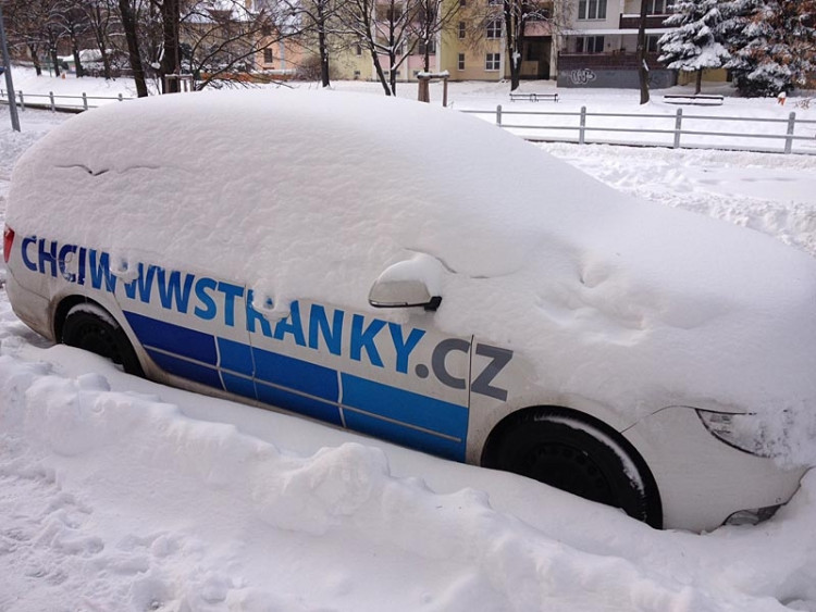 Budějce (19.1.2013). Foto Jan Novotný
