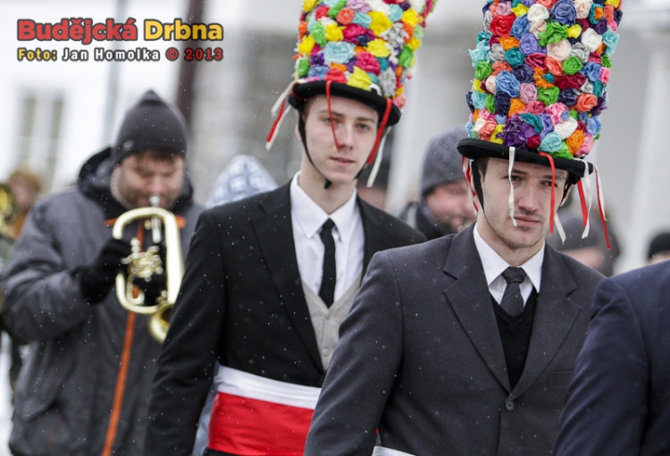 Masopustní koleda v Budějcích