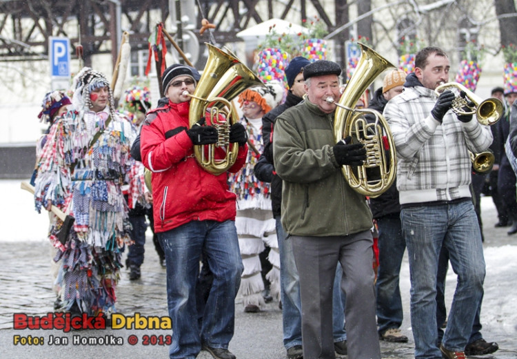 Masopustní koleda v Budějcích