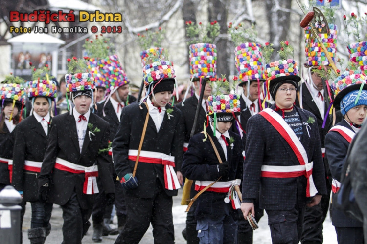 Masopustní koleda v Budějcích