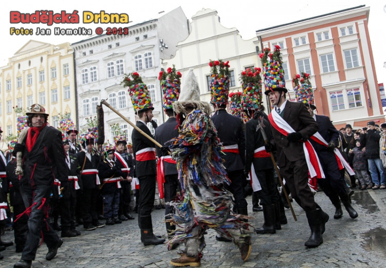Masopustní koleda v Budějcích