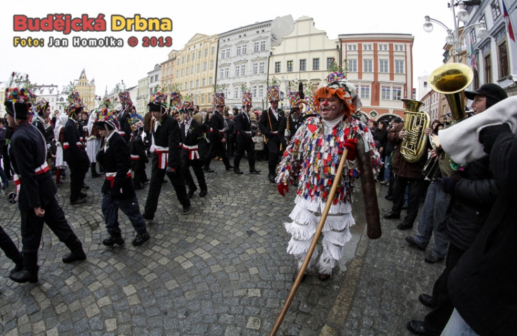 Masopustní koleda v Budějcích