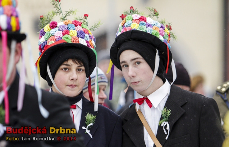 Masopustní koleda v Budějcích