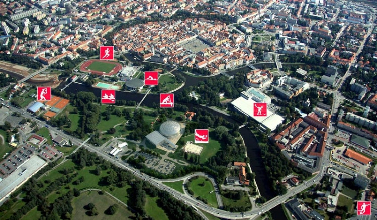 Vítězný návrh Centra halových sportů