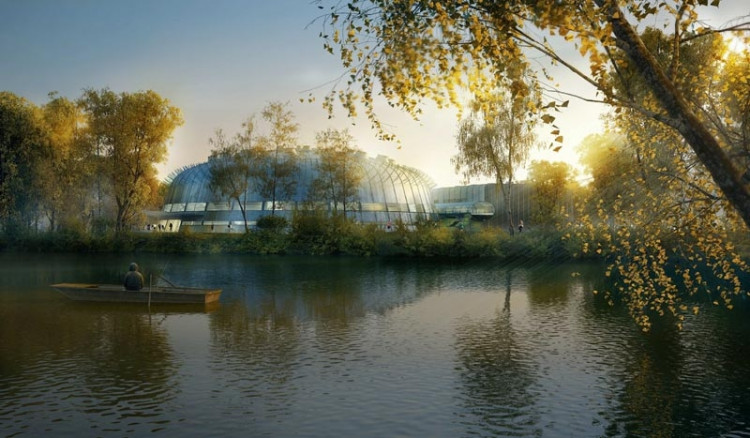 Vítězný návrh Centra halových sportů