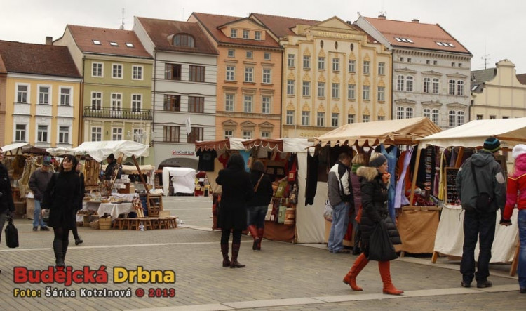 Jarní trhy na náměstí Přemysla Otakara II.