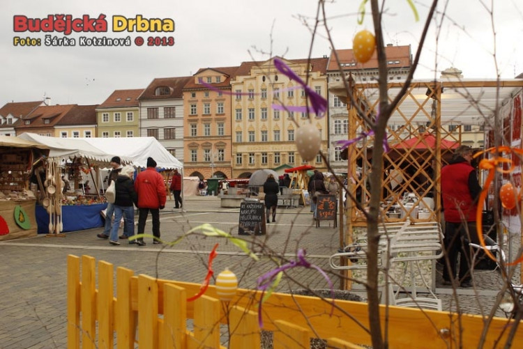 Jarní trhy na náměstí Přemysla Otakara II.