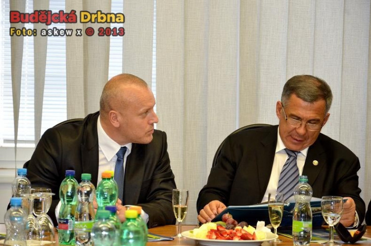 Návštěva prezidenta Tatarstánu v Jihočeském kraji