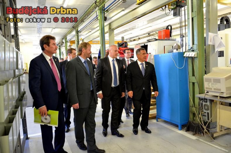 Návštěva prezidenta Tatarstánu v Jihočeském kraji