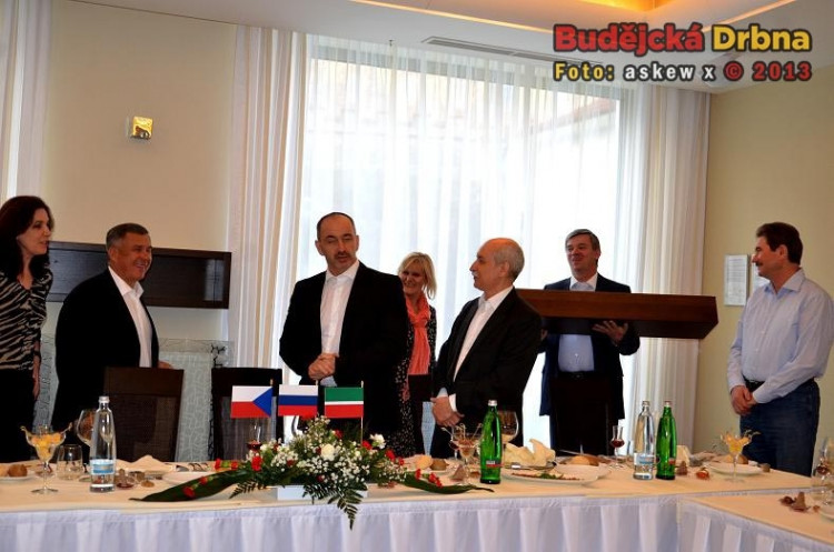 Návštěva prezidenta Tatarstánu v Jihočeském kraji