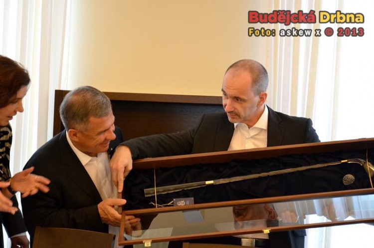 Návštěva prezidenta Tatarstánu v Jihočeském kraji