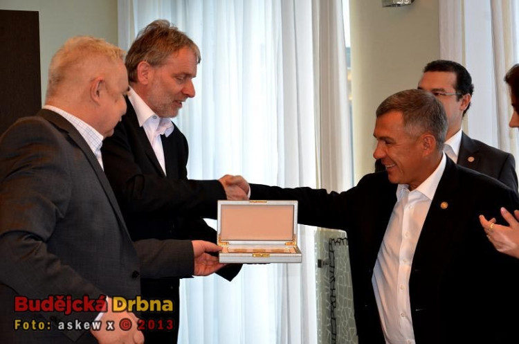 Návštěva prezidenta Tatarstánu v Jihočeském kraji