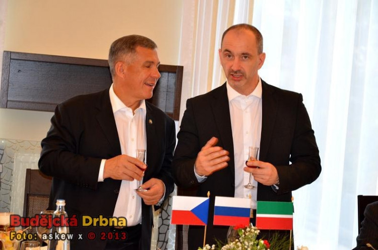 Návštěva prezidenta Tatarstánu v Jihočeském kraji