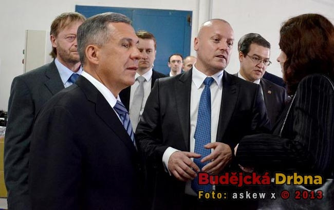 Návštěva prezidenta Tatarstánu v Jihočeském kraji