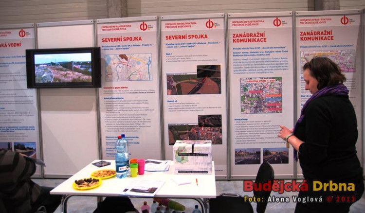 Prezentace dopravní situace a obslužnosti v Budějcích