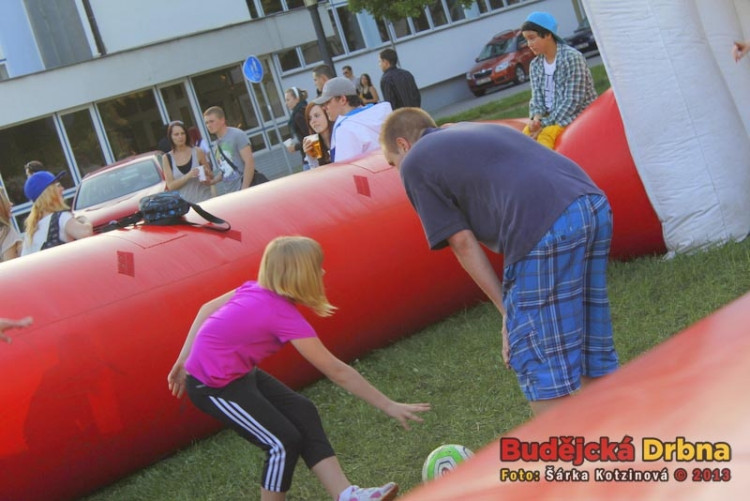 Fotbálek na Sokolském ostrově