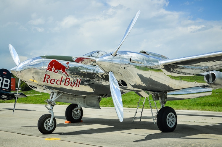 Trénink Flying Bulls leteckého týmu Red Bullu. Foto: Filip Masopust