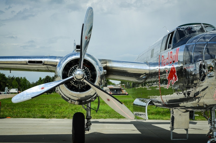 Trénink Flying Bulls leteckého týmu Red Bullu. Foto: Filip Masopust