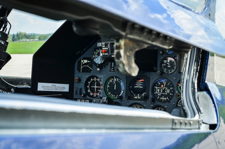 Trénink Flying Bulls leteckého týmu Red Bullu. Foto: Filip Masopust