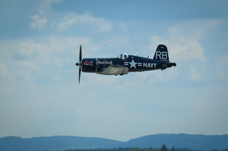 Trénink Flying Bulls leteckého týmu Red Bullu. Foto: Filip Masopust