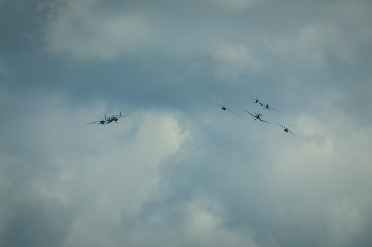 Trénink Flying Bulls leteckého týmu Red Bullu. Foto: Filip Masopust