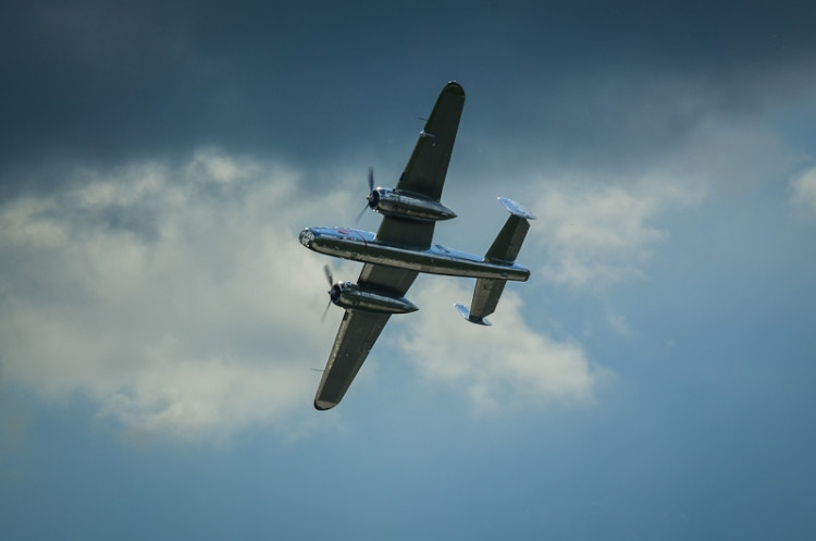 Trénink Flying Bulls leteckého týmu Red Bullu. Foto: Filip Masopust