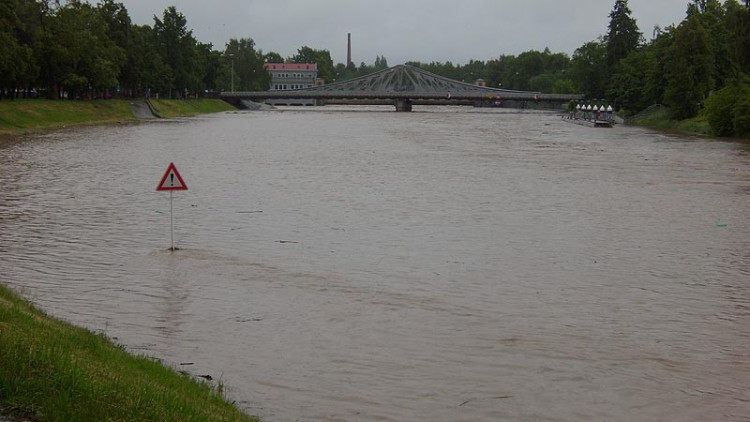 Jez u Dlouhého mostu. Foto Václav Švejda