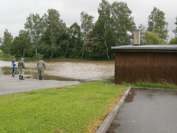 Trhové Sviny, rybník Brigádník. Foto Lenka Vandělíková