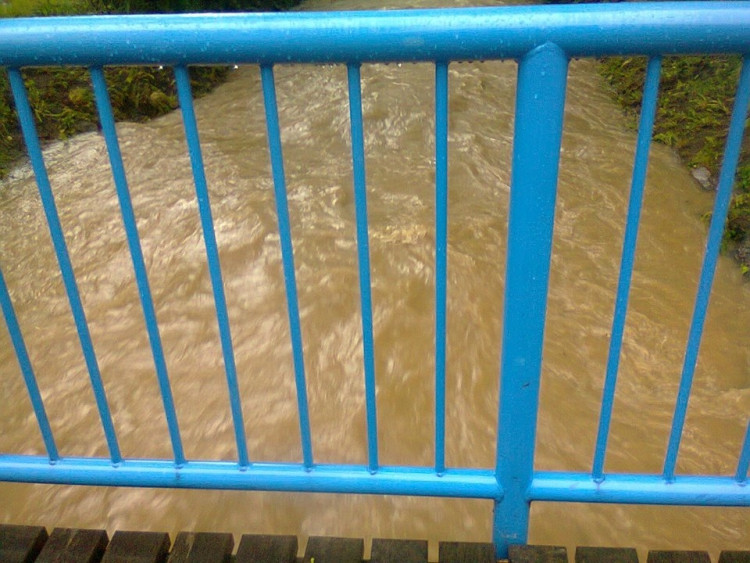 Potok v Suchém Vrbném. Foto Káťa Václavová