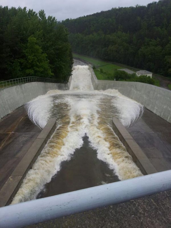 Římov ve 14 hodin. Foto Jan Jinderle jun.
