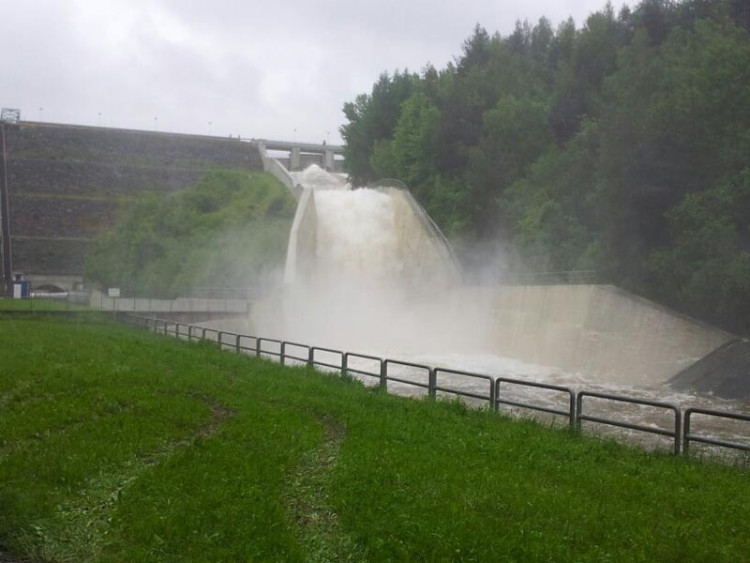 Římov ve 14 hodin. Foto Jan Jinderle jun.