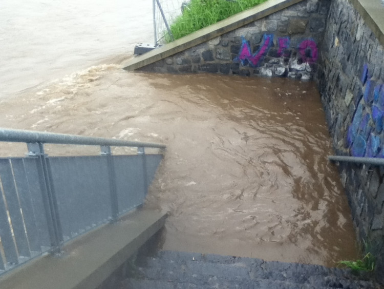 Nedaleko fotbalového stadionu Dynama. Foto Jakub Matoušek