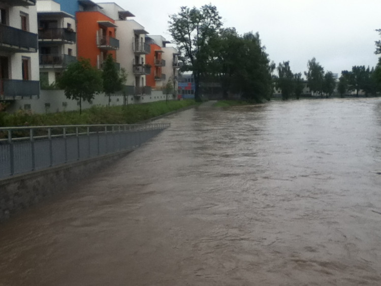 Nedaleko fotbalového stadionu Dynama. Foto Jakub Matoušek