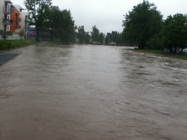 Nedaleko fotbalového stadionu Dynama. Foto Jakub Matoušek