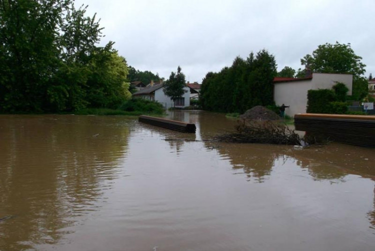 Veselí nad Lužnicí, Na benátkach směrem na Žíšov. Foto Veronika Žáková