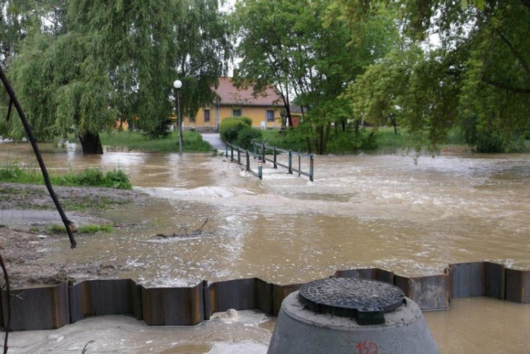Veselí nad Lužnicí, Na benátkach směrem na Žíšov. Foto Veronika Žáková