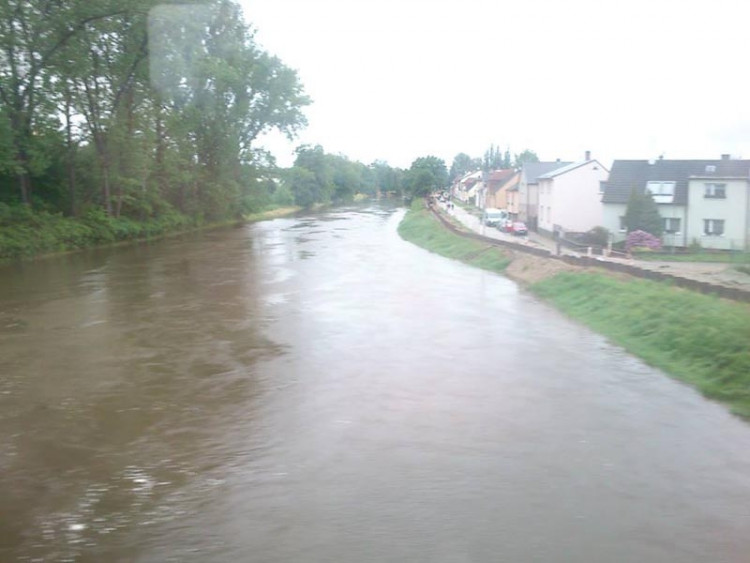 Veselí nad Lužnicí, Na benátkach směrem na Žíšov. Foto Veronika Žáková