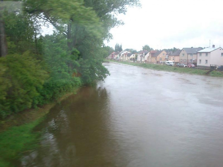 Veselí nad Lužnicí, Na benátkach směrem na Žíšov. Foto Veronika Žáková