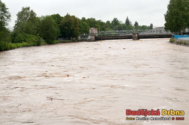 Most u plovárny směrem k Dlouhému mostu