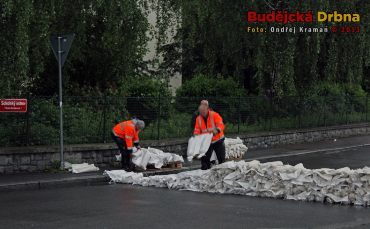 Budějce po 20. hodině večer